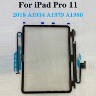 ด้วย OCA Touch สำหรับ iPad Pro 11 Pro11 2018 A1934 A1980 A1979 A2103 2020 A2230 A2231หน้าจอสัมผัสแผง