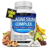{Health & Functional Tea}Toplux Magnesium Complex 8 Essential Magnesium Supplement 1000mg