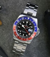 全新 行貨 有門市 OCEANX SHARKMASTER QUARTZ WATCH GMT II SMS-GMT-0221 鯊魚錶 石英 二地時間手錶 40mm