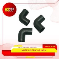 Sambungan L Keni Pipa Kabel Listrik Knee L Pipa Conduit 5/8 Inch Polos