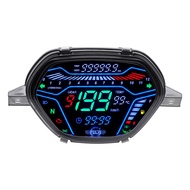 เครื่องวัดระยะทางเครื่องวัดความเร็วดิจิตอลสำหรับฮอนด้า EX5 Wave100 CD110 DY110-2อัลฟา