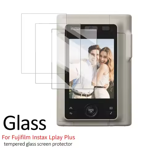 1-3PCS HD Clear 9H Tempered Glass for Fujifilm Instax Mini Evo/LiPlay/LiPlay Plus - Anti-Scratch LCD