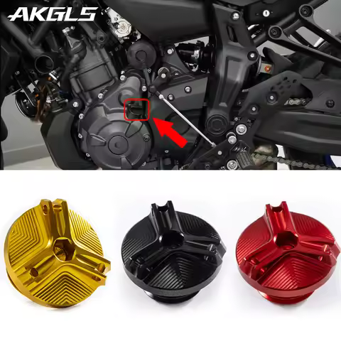 For Yamaha FAZER FZ6 FZ6R FZ1 FZ8 FAZER FZ750 FZR1000 Motorcycle Engine Oil Filler Cover Oil Filter