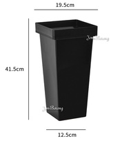 VASES Flower Bucket Plastic Flower Vase Pot Pasu Gubahan Bunga Pot Bunga Plastik Acrylic Plastic Gar