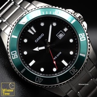 Winner Time นาฬิกา CASIO มาตรฐาน รุ่น MDV-107D-3AV รับประกันบริษัท เซ็นทรัลเทรดดิ้งจำกัด cmg เป็นเวล