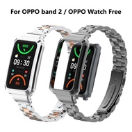 Luxury Metal Strap For Oppo Band 2 Bracelet Stainless Steel Solid Watch Band For OPPO Band2/Oppo Wat