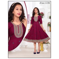 KID’S ANARKALI DRESS (SIZE 5y-12y)