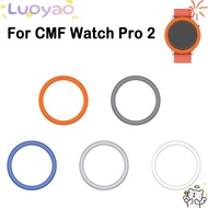 LUOYAO Watch Bezel, Protective Frame  Cover Ring,  Replacement Metal Smart Watch Accessories Screen 