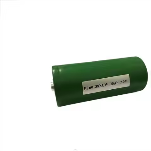 LTO 60138 2.4V 25Ah Cylindrical LTO Discharge High Safety Lithium Titanate Battery for 12V battery b