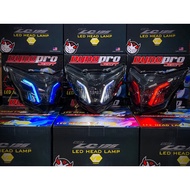 Yamaha LC135 New v2 LC NEW 4s 5s 55c 55d Dynopro dyno pro Head Lamp Led X-Track Lampu Besar Led LC13