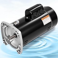 GCCSJ USQ1202 2HP Pool Pump Motor, 48Y Frame Swimming Pool Pump Motor, 230V, 3450 RPM, 303 Stainless