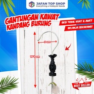 Gantungan Cantolan Kawat Kayu Ebod Jaya Gantungan Sangkar Kandang Burung Kecil Pleci Prenjak Ciblek 
