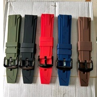 Men's silicone rubber watch strap /strap watch strap 20mm watch strap 22mm