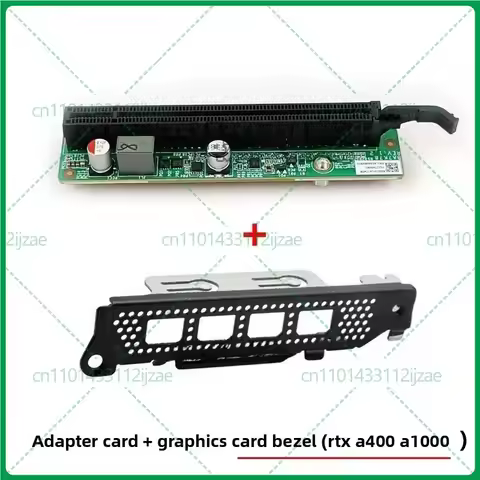Graphics Card Bracket Adapter for Lenovo M90q P360Tiny P3 Tiny RTX A400 A1000 4 Port GPU Baffle