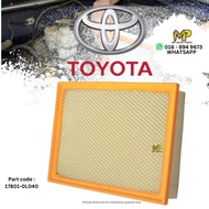 TOYOTA HILUX REVO GUN125 GUN126 / INNOVA / FORTUNER AIR FILTER / AIR CLEANER FILTER 17801-0L040