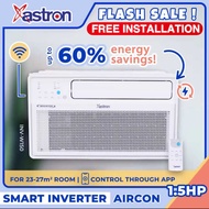 Astron Inv-W150 1.5Hp Smart Inverter Window-Type Aircon With Free Installation