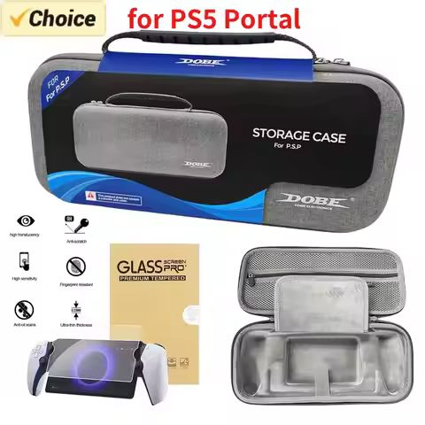 EVA Hard Carrying Case Bag for Sony PS5 PlayStation Portal Case Shockproof Protective Cover Portable