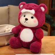 Boneka Beruang Comel Telinga Besar Jahitan Lembut Boneka Beruang Lena Hiasan Rumah