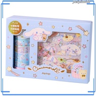 Sanrio journal stickers, Guka stickers, My Melody, Kuromi, Cinnamon Dog waterproof Guka stickers, Gu