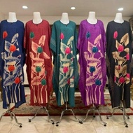 Baju Kelawar 100% Crepe Dubai High Quality - Baju Kelawar - Kaftan Dubai - Kelawar Batik - Kaftan Viral