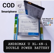 Baterai Hp Smartfren Andromax U BL-4N-i Double iC Power Battery Batrai Batre Baterai Android 4G LTE