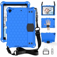 Tablet Cover For Apple iPad air3 Pro10.5 10.5 inch iPad7th Generation iPad8th iPad10.2" iPad9 Shockproof EVA Honeycomb Pattern Case with Pencil Slot