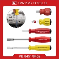 PB SWISS TOOLS ESD Magnetic Bit Holder Screwdrivers 8451-8452 for ESD Protection Zones Combined Bit 
