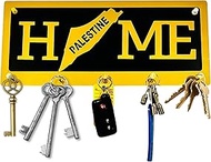 eMart4U Home Sign Key Holder Wall Decor Wall Mounted Decor for Entryway, Front Door, Kitchen, Garage