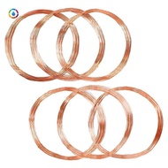 300 Ft 18/20/22/24/26/28 Gauge Copper Wire Solid Copper Craft Wire For Jewelry Making Copper Craft Wire Tarnish Resistant Pure