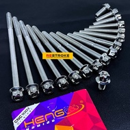 BOLT 10 M6 1cm - 14cm STAINLESS MODEL 2 KEYS GS1 ORIGINAL HENG PROBOLT THAILAND