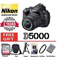 Nikon D5000 kit 18-55mm VR original FLIP SCREENS with free extra battery original(2 years warranty)