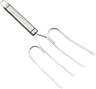 CALLARON Turkey Lifter Forks Stainless Steel Meat Fork Roaster Poultry Fork Chicken Claws Carving Forks for Thanksgiving Transfer Turkey Ham Grilling Tool