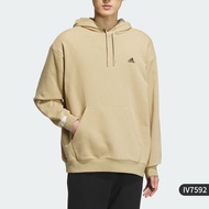 adidas | เสื้อฮู้ดดี้แขนยาวสีกากีทรงสปอร์ต รุ่น IV7592