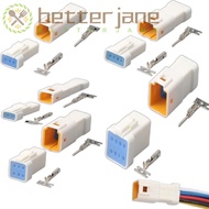 BETTER-JANE JST JWPF Male Female Butt Plug, 03R-JWPF-VSLE-S JST JWPF Type Automotive Waterproof Cabl