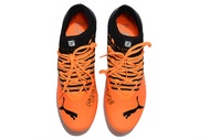 【ของแท้อย่างเป็นทางการ】PUMA FUTURE Z 1.3 MG “Instinct Pack”/ส้ม  Mens รองเท้าฟุตซอล - The Same Style In The Mall-Football Boots-With a box