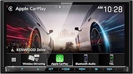 KENWOOD DMX908S EXCELON 6.95 Inch LCD Touchscreen Digital Multimedia Receiver, Wireless Apple CarPla