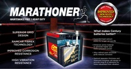 Century Marathoner - Maintenance Free Car Battery [ 55D23L ] With Delivery And Installation