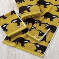 日本丸真│Anorak英倫設計款毛巾洗臉巾 鼬鼠