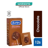 DUREX Extra Pleasure Dotted Shape Condom Chocolate 12s