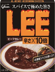 格力高咖哩牛肉LEE辣×10倍180克