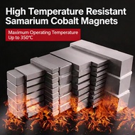 1Pc 50x10x3mm Square Samarium Cobalt Magnets, 350℃ Ultra High Temperature Resistant, Strong Permanen