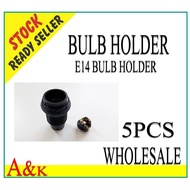 E14 BULB HOLDER [5PCS] WHOLESALE