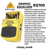 BEHRINGER EQ700 GUITAR EFFECTS GRAPHIC EQUALIZER ELECTRIC GUITAR EQUALIZER EFFECTS