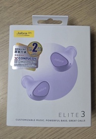 全新 有單有保養2年 Jabra Elite 3 True Wireless Earphone 真無線耳機 (丁香紫) $310 (包送到香港順豐智能櫃取)