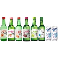 Jinro Soju - SAMPLER TASTER PACK - 13% abv (06 x 360ml Bottle) FREE JINRO GLASSWARE