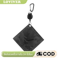 Golf Ball Cleaning Towel Golf Club Head Cleaner with Clip