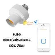 Đui đèn điều khiển bằng điện thoại app eWelink
