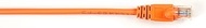 Black Box CAT5e Value Line Patch Cable, Stranded, Orange, 4-ft. (1.2-m) - 4 ft Category 5e Network C