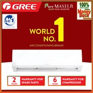 Gree 2.5hp Non Inverter Air Conditioner GWC24AGEXF-K6NNA2G/I Pure Master series Cold Plasma(ion) Pur