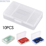 BEBETEB 10pcs Game Card  Accessories Protector Protective Sleeve For Gba Game Cartridge  for GBA